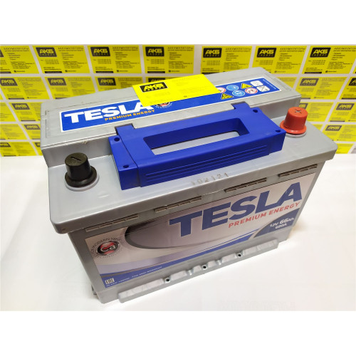 Аккумулятор Tesla Premium Energy 66 R (66 А·ч / 680 А) для легковых автомобилей
