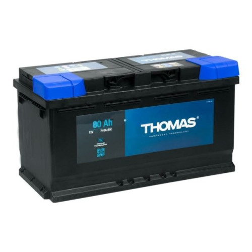Аккумулятор Thomas 80Ah LB (80 А·ч / 740 А) для легковых автомобилей