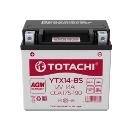 Аккумулятор для мототехники Totachi Moto YTX14-BS R AGM