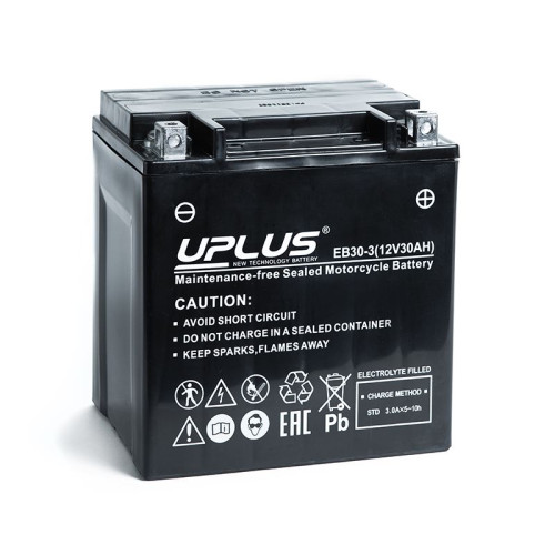 Аккумулятор для мототехники Uniplus High Performance EB30-3