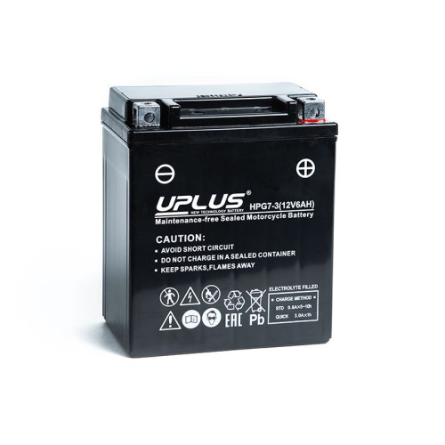 Аккумулятор для мототехники Uplus HPG7-3 6Ah