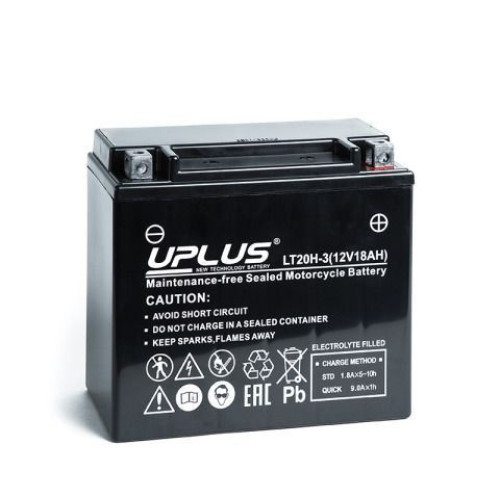 Аккумулятор для мототехники Uplus LT20H-3 18Ah