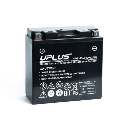 Аккумулятор для мототехники Uplus HPG14B-4 12Ah
