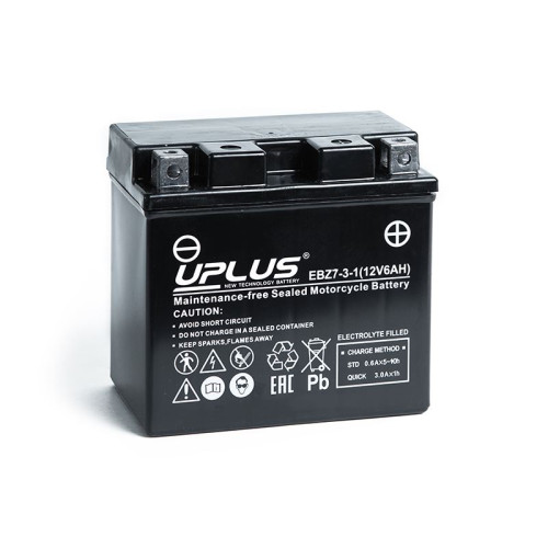 Аккумулятор для мототехники Uplus EBZ7-3-1 6Ah