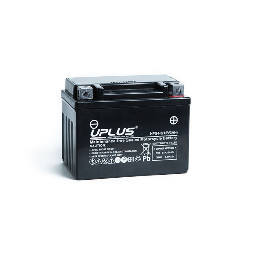 Аккумулятор для мототехники Uplus HPG4-3 3Ah