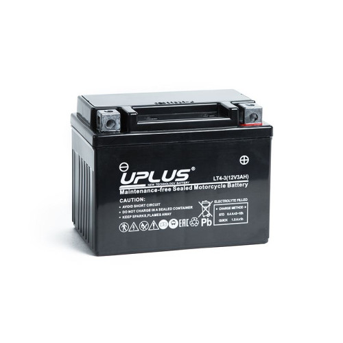 Аккумулятор для мототехники Uplus LT4-3 3Ah