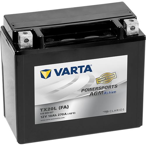 Аккумулятор для мототехники VARTA Powersports AGM Active TX20L (FA)