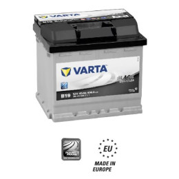 Аккумулятор VARTA Black Dynamic B19 (45 А·ч / 400 А) для легковых автомобилей