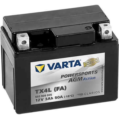 Аккумулятор для мототехники VARTA Powersports AGM Active TX4L (FA)