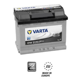 Аккумулятор VARTA Black Dynamic C14 (56 А·ч / 480 А) для легковых автомобилей