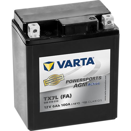Аккумулятор для мототехники VARTA Powersports AGM Active TX7L (FA)