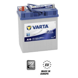 Аккумулятор VARTA Blue Dynamic A15 (40 А·ч / 330 А) для легковых автомобилей