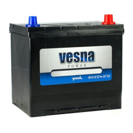 Аккумулятор для легковых автомобилей Vesna Power Asia 65Ah 650A JR