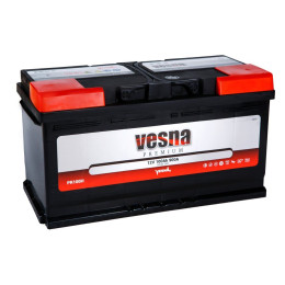 Аккумулятор Vesna Premium 100Ah 900A (100 А·ч / 900 А) для легковых автомобилей