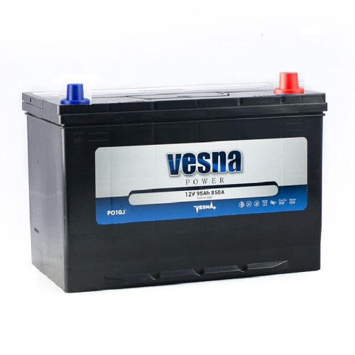Аккумулятор Vesna Power Asia 95Ah 850A JR (95 А·ч / 850 А) для легковых автомобилей