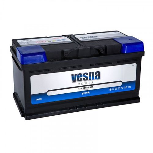 Аккумулятор Vesna Power 92Ah 800A (92 А·ч / 800 А) для легковых автомобилей