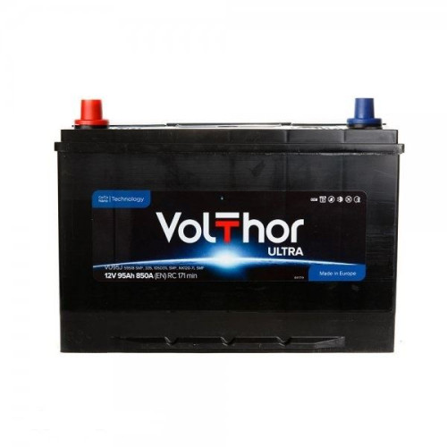Аккумулятор Volthor Ultra 95Ah JT L (95 А·ч / 850 А) для легковых автомобилей