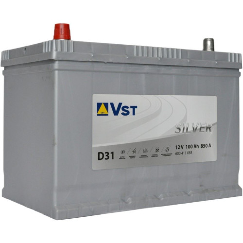 Аккумулятор VST Silver Asia 600411085 100Ah (100 А·ч / 850 А) для легковых автомобилей