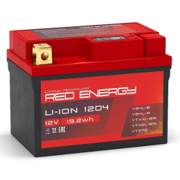 Аккумулятор для мототехники Red Energy Li-Ion 1204